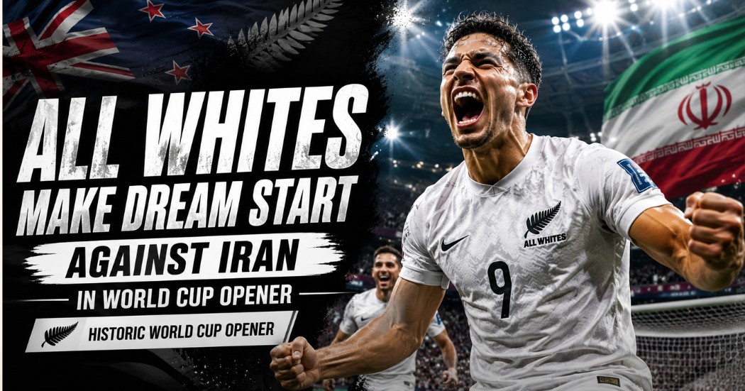 All Whites Make Dream Start Against Iran In World Cup Opener