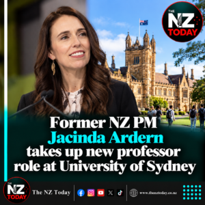 Former NZ PM Jacinda Ardern takes up new professor role at University of Sydney