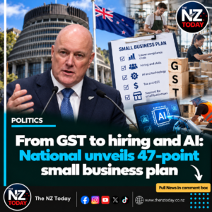 From GST to hiring and AI: National unveils 47-point small business plan