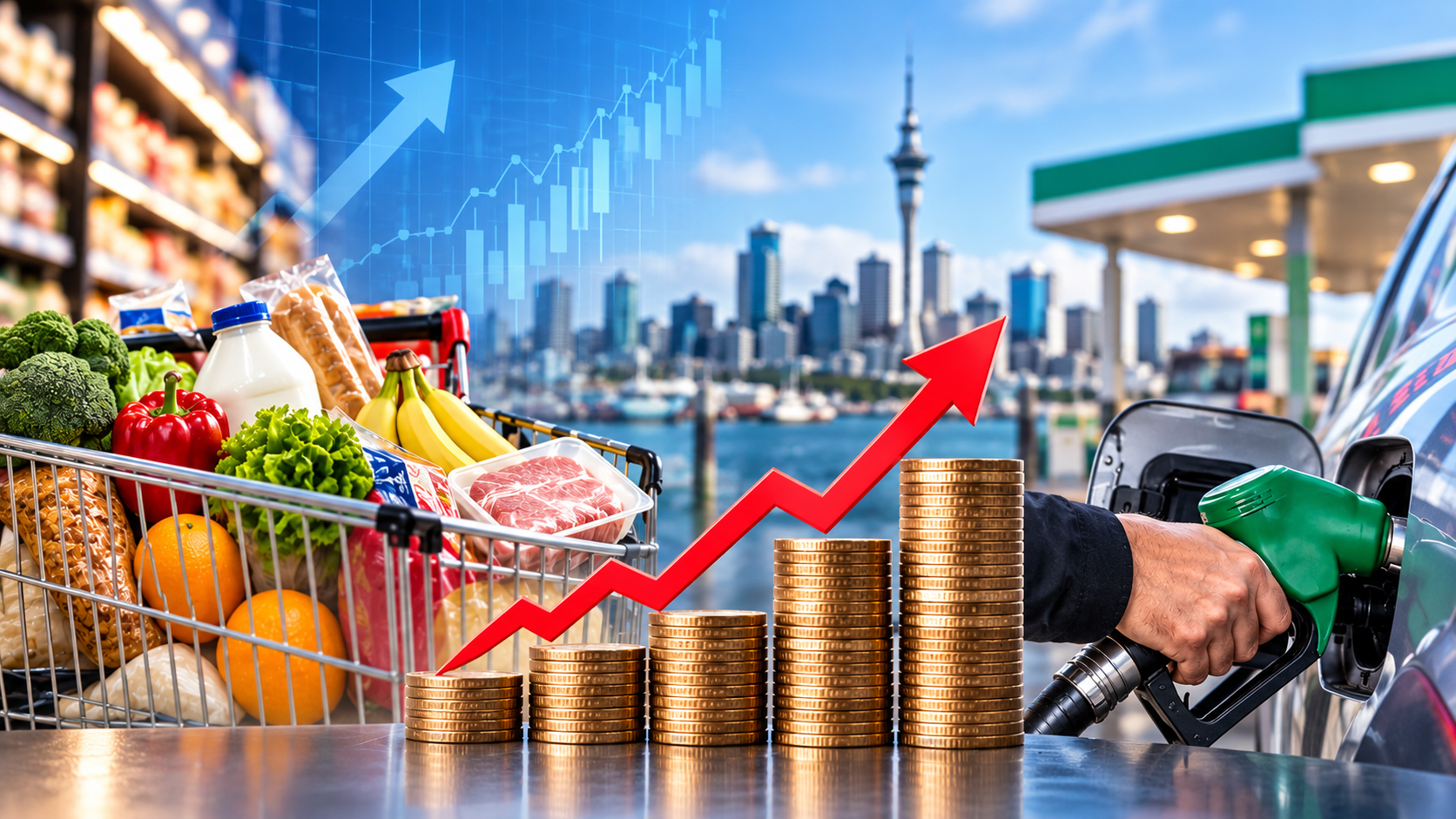 Inflation eases to 3.7%, but rising fuel costs threaten another jump before year-end